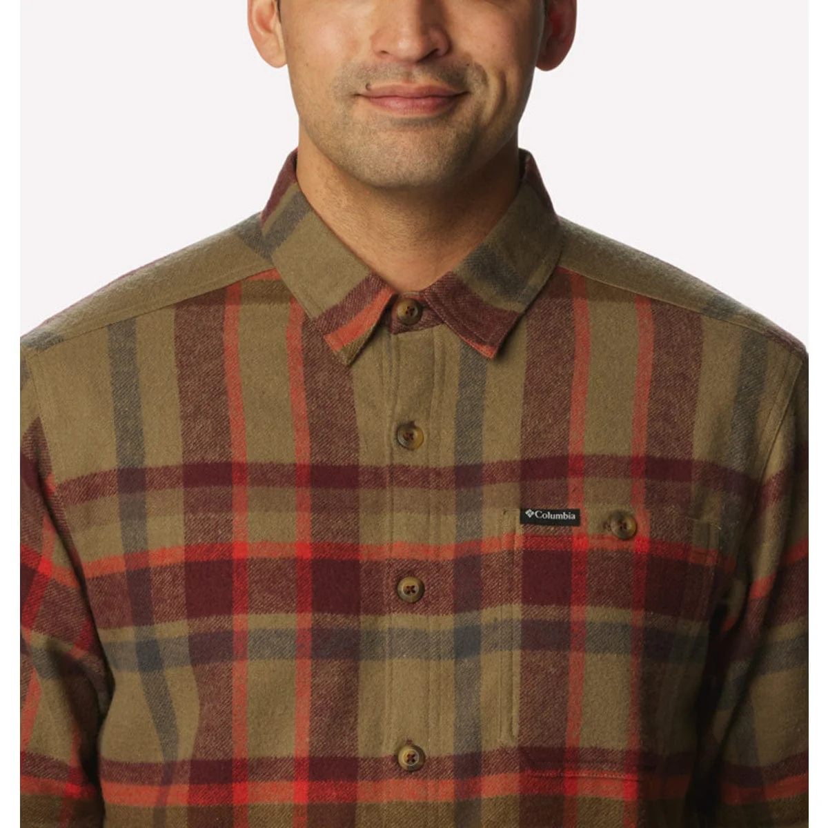 Columbia Men's Pitchstone Heavyweight Flannel Shirt - Image 4