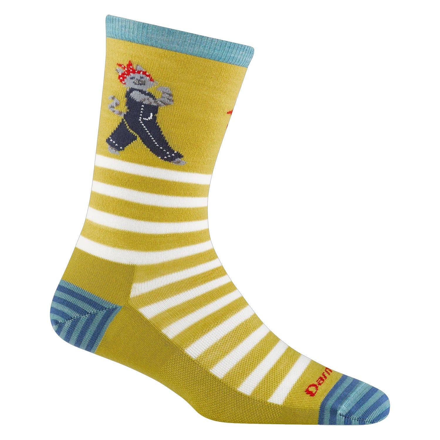 Darn Tough Animal Haus Crew Lightweight Socks - Women's - Image 5