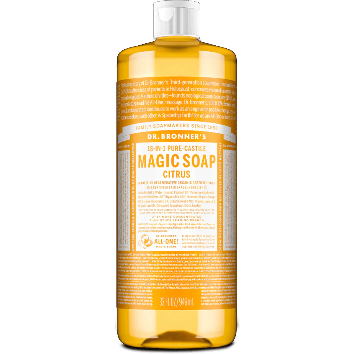 Dr. Bronner's Castile Liquid Soap - Image 4
