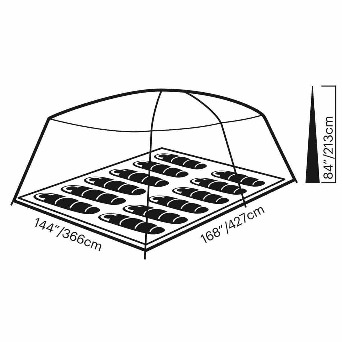 Eureka Copper Canyon LX 12 Person Tent - Image 12