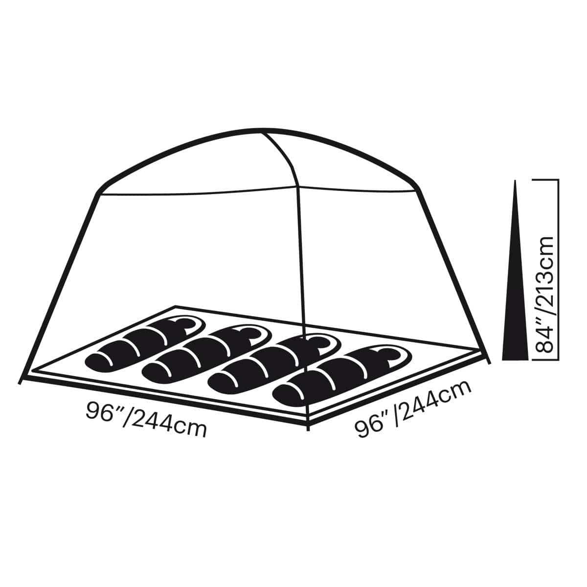 Eureka Copper Canyon LX 4 Person Tent - Image 12