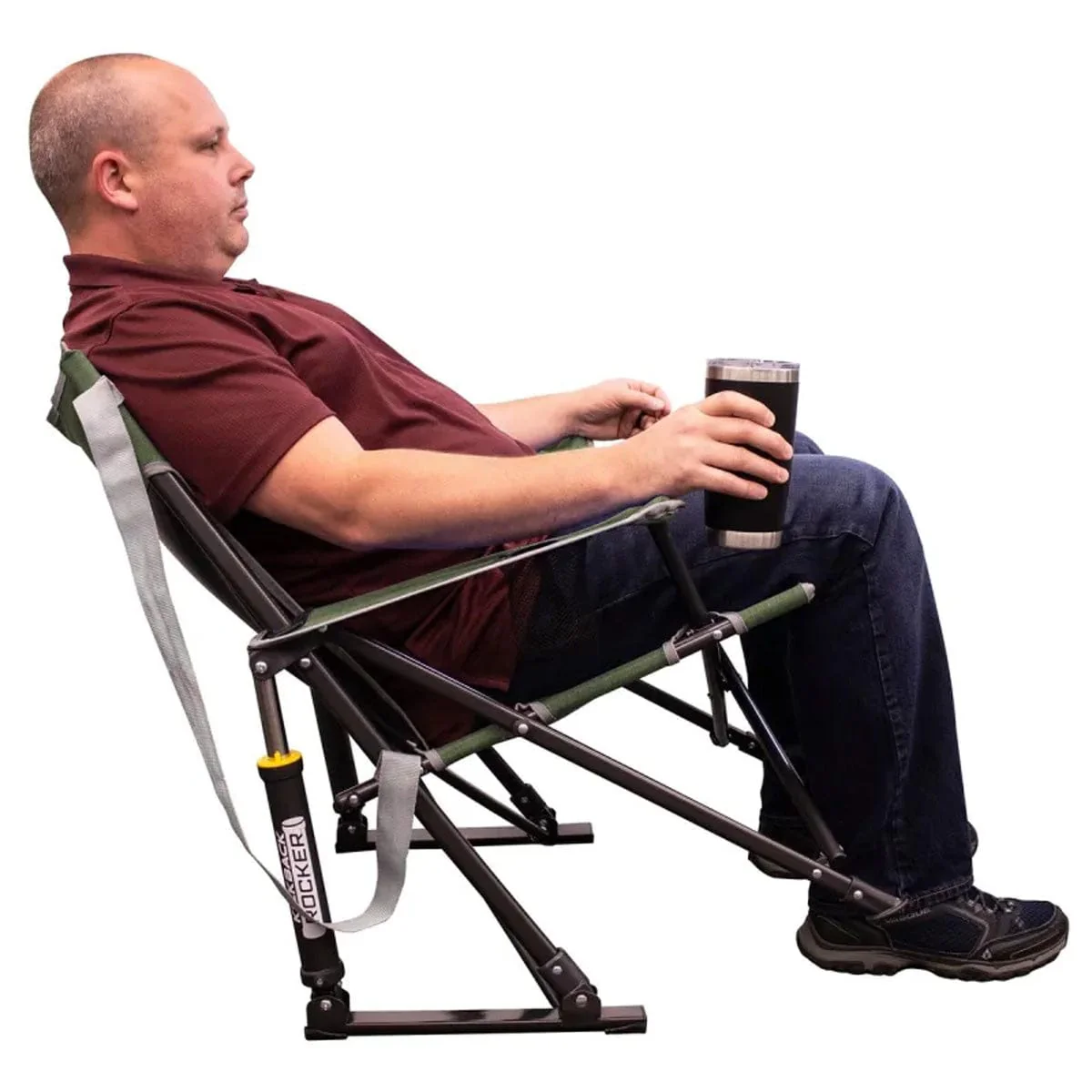GCI Outdoor Kickback Rocker Chair - Image 4