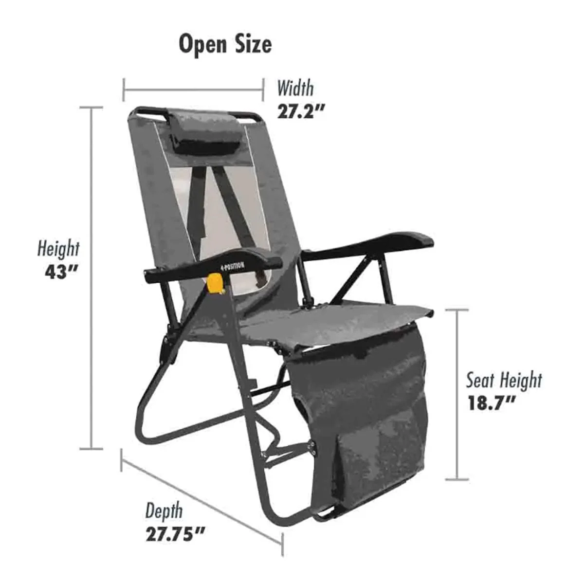 GCI Outdoor Legz Up Lounger Chair - Image 7
