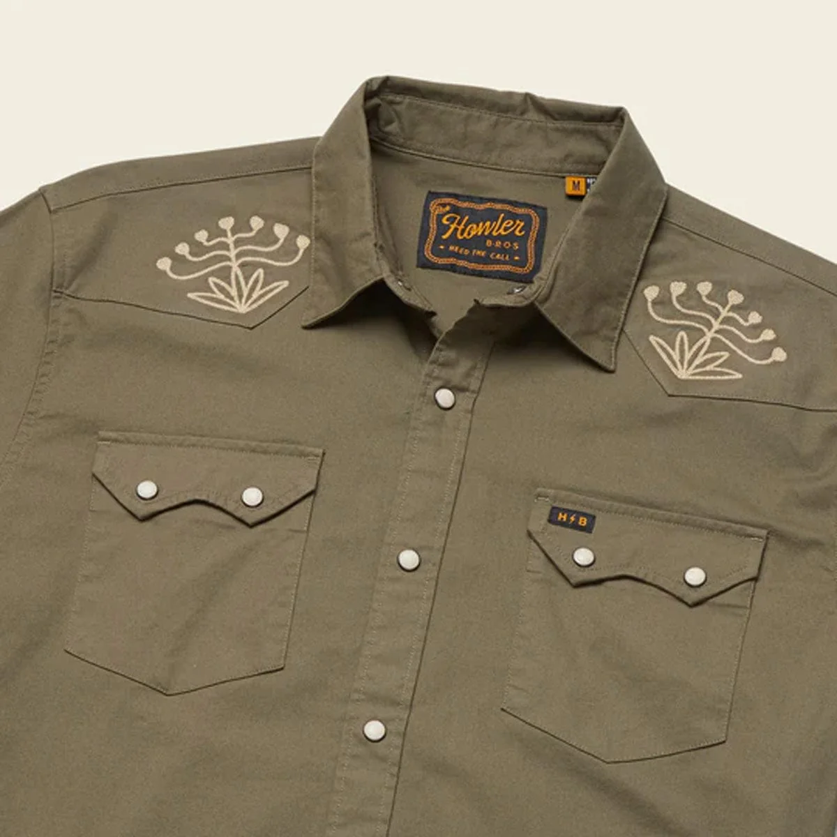 Howler Brothers Crosscut Deluxe Snapshirt - Ocahui - Image 4