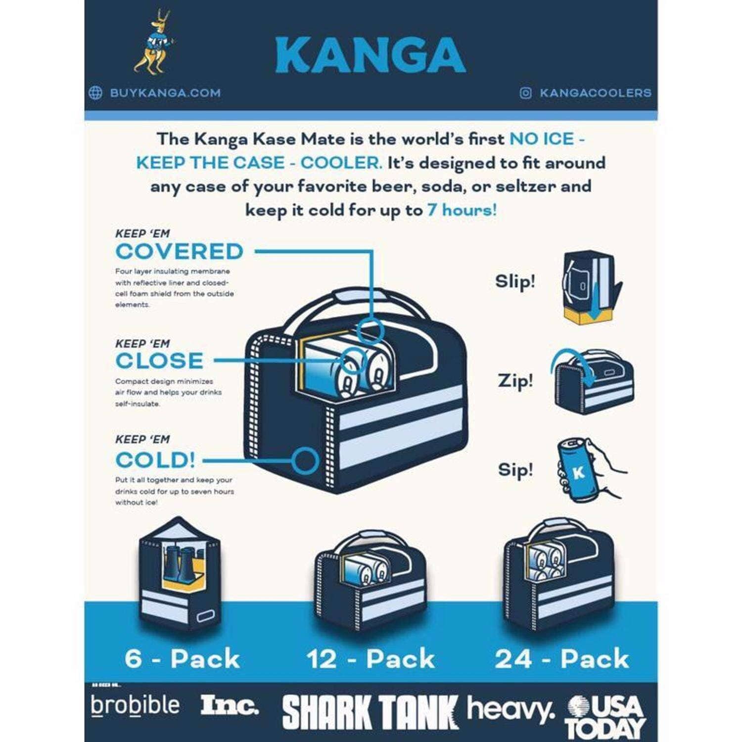 Kanga Malibu 12-Pack Kase Mate Cooler - Image 5