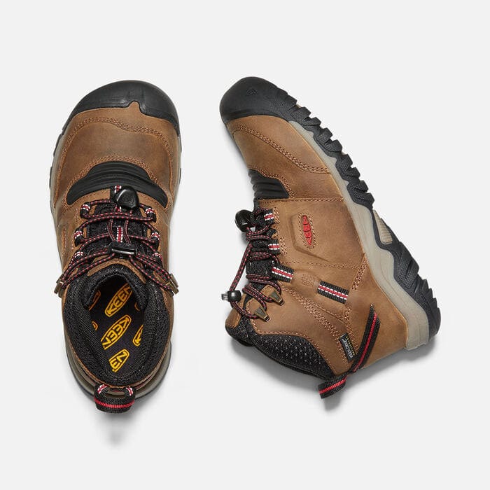 Keen Big Kids' Ridge Flex Mid Waterproof Hiking Boot - Image 3