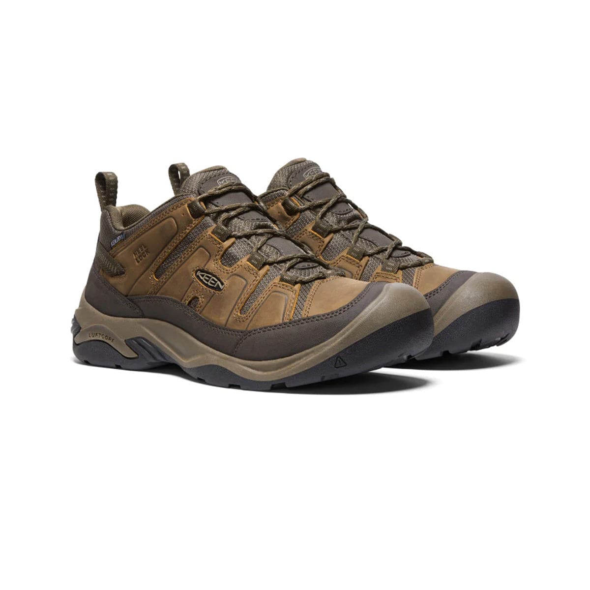 Keen Men's Circadia Low Waterproof Wide Hiking Shoe - Image 3