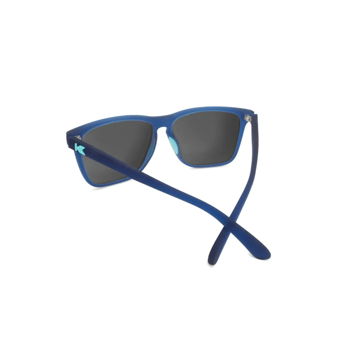 Knockaround Fast Lanes Sport Sunglasses - Rubberized Navy / Mint - Image 4