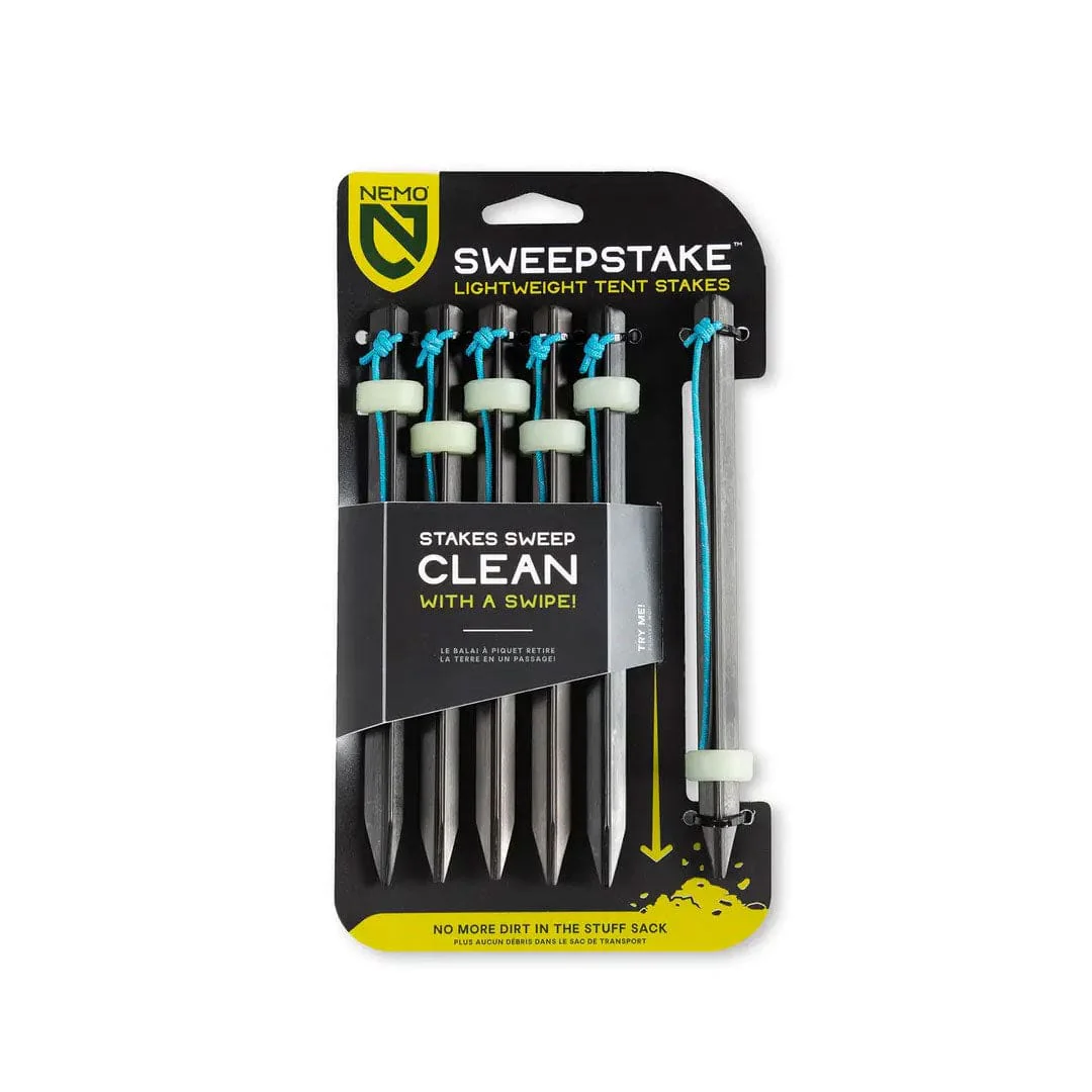 Nemo Equipment Sweepstake Lightweight Tent Stakes (6-Pack) - Image 3