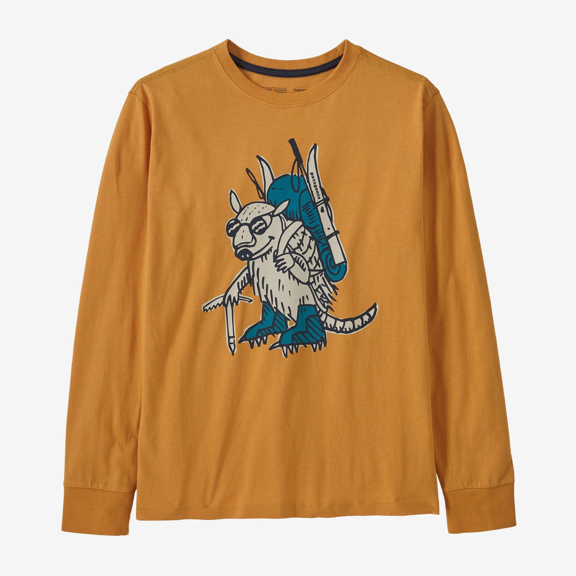 Patagonia Kid's Long Sleeve Regenerative Organic Certified Cotton Graphic T-Shirt