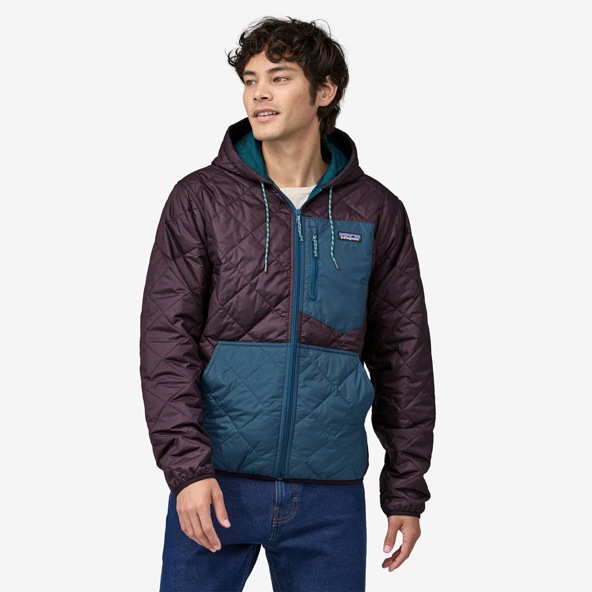 Patagonia Men's Diamond Quilted Bomber Hoody - Image 4