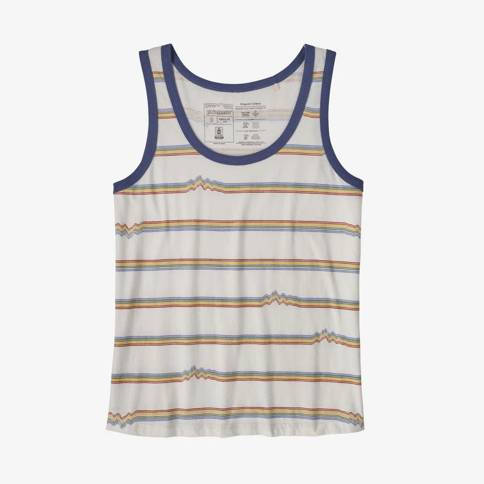 Patagonia Women's Ridge Rise Stripe Repeat Organic Tank - Image 3