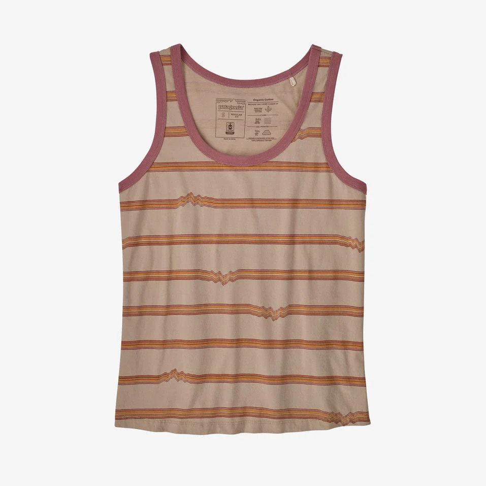 Patagonia Women's Ridge Rise Stripe Repeat Organic Tank - Image 4