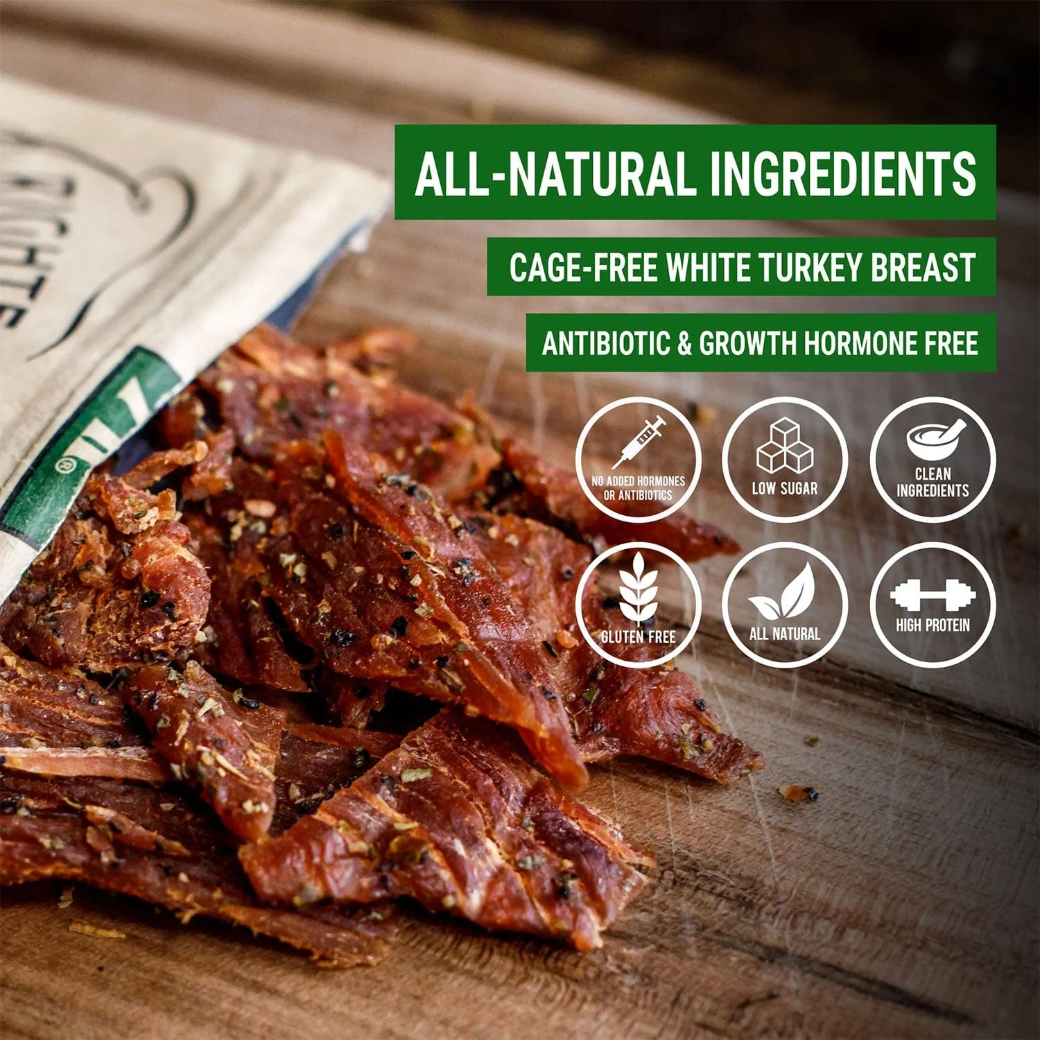 Righteous Felon Fowl Capone Turkey Jerky 2oz - Image 3