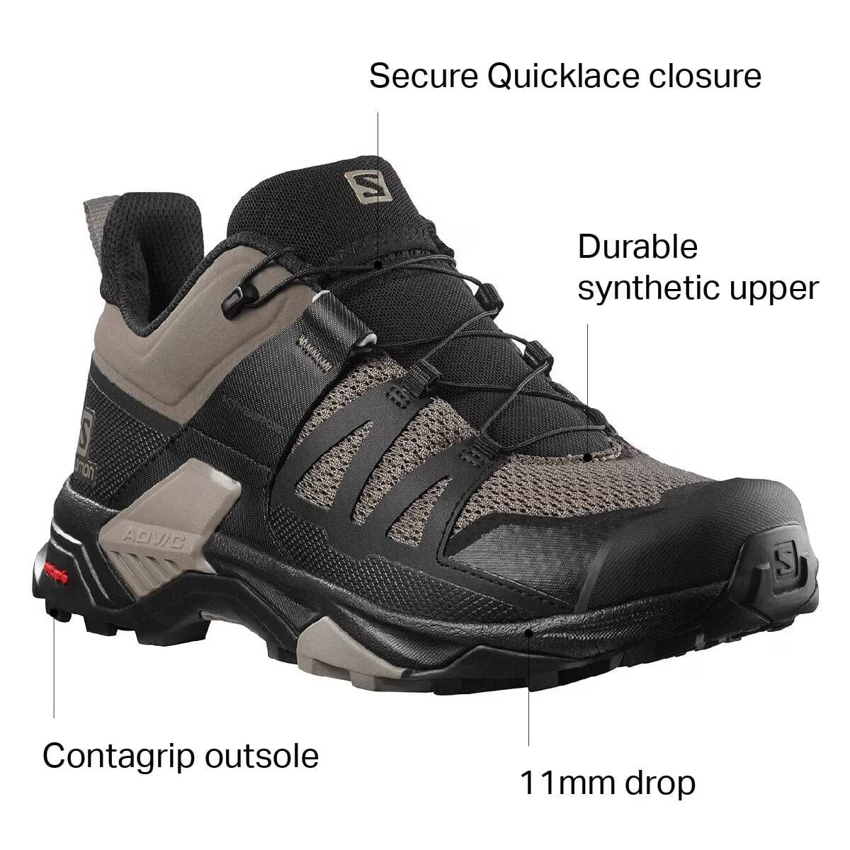 Salomon Men's X ULTRA 4 Low Hiking Shoes - Image 6