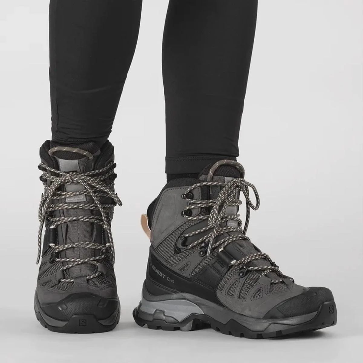 Salomon QUEST 4 GORE-TEX Women's High Leather Hiking Boots - Image 7