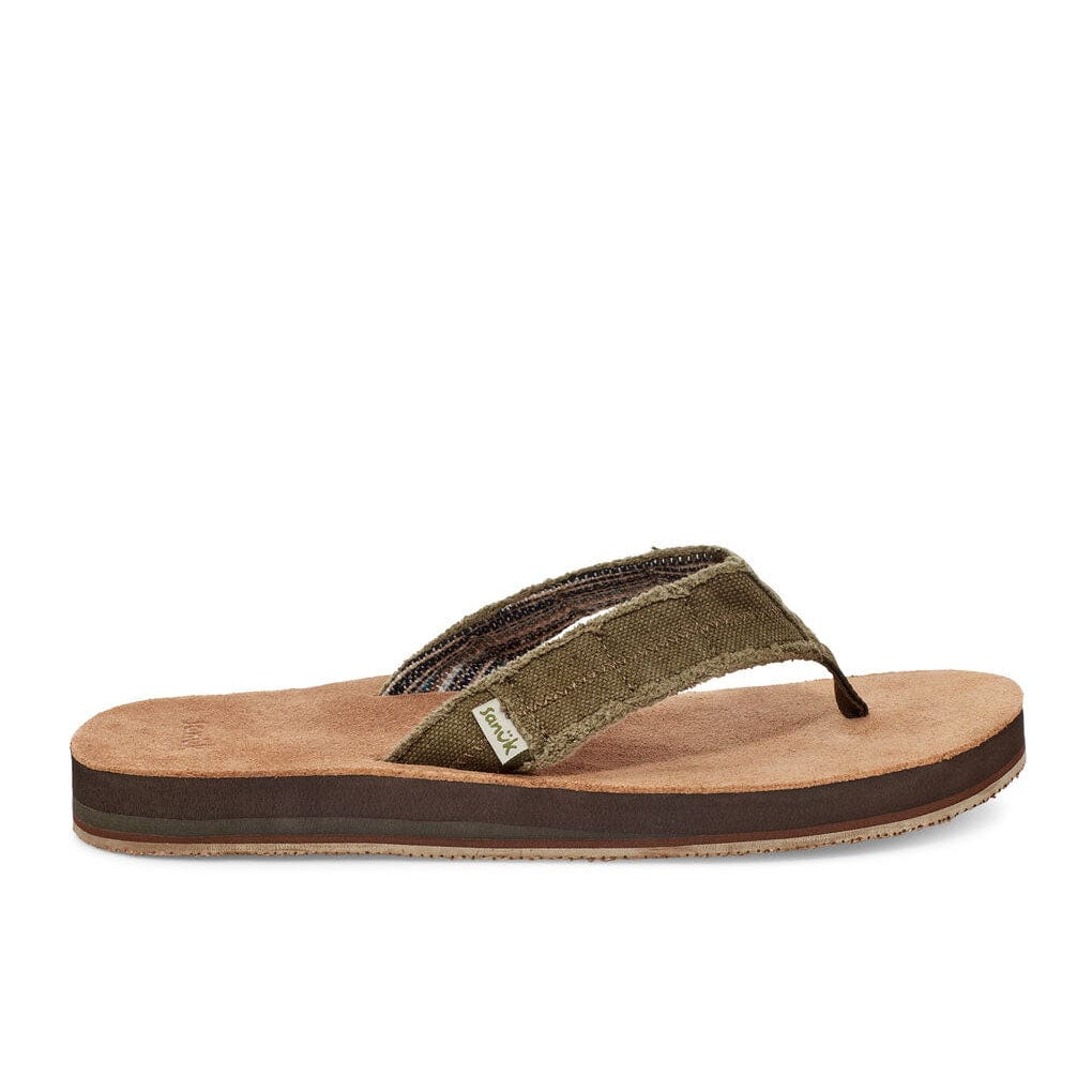 Sanuk Fraid Not ST Men's Flip Flops - Image 2