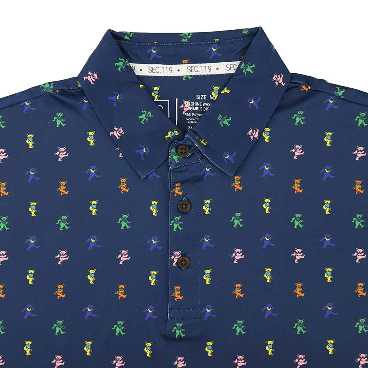 Section 119 Men's Grateful Dead Performance Polo - Image 4