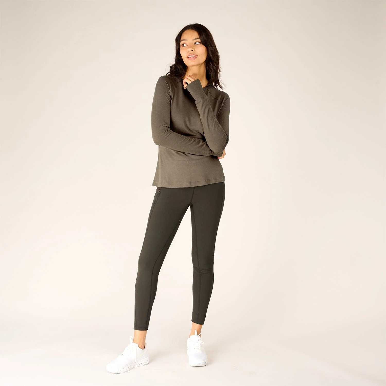 Sherpa Adventure Gear Women's Tendu Active Long Sleeve Crew