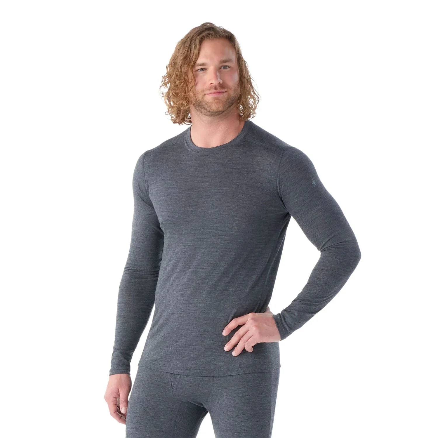 Smartwool Men's Classic All-Season Merino Base Layer Long Sleeve Shirt - Image 7