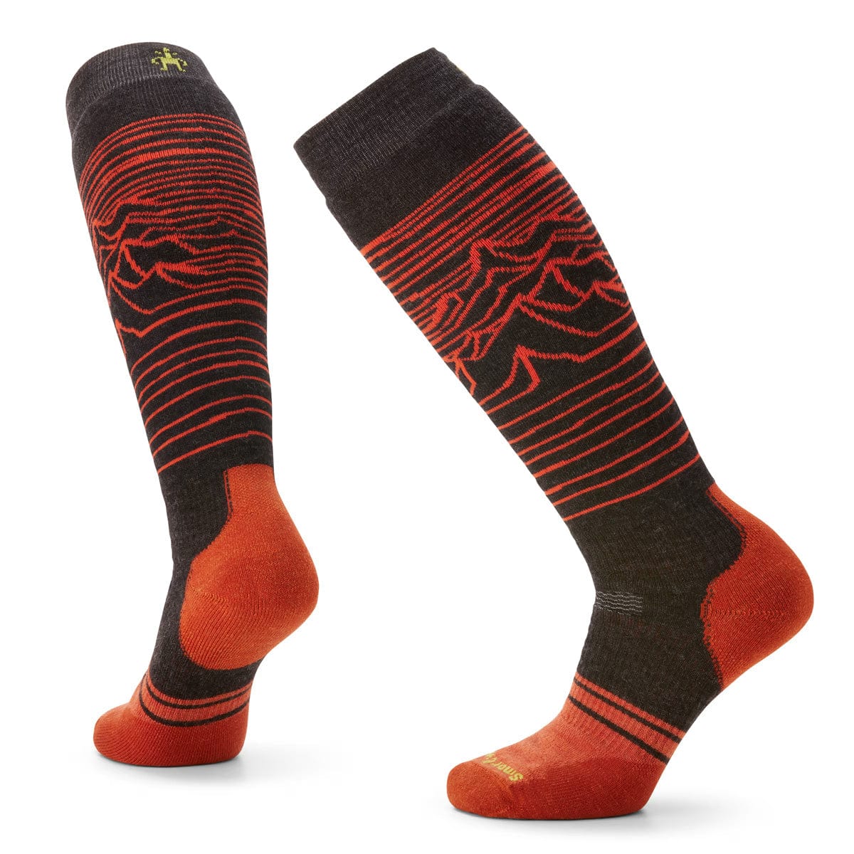 Smartwool Snowboard Full Cushion Iguchi Pattern Over the Calf Socks - Image 4