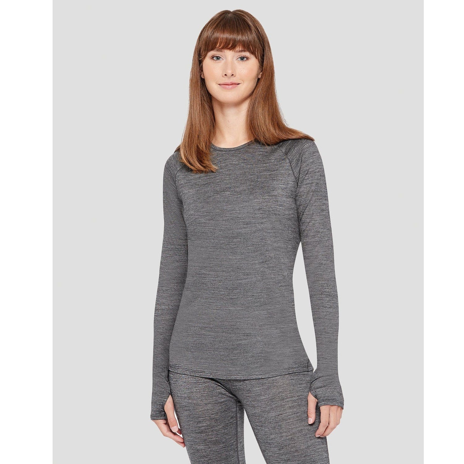 Terramar Women's All Season Merino 1.0 Crew Shirt