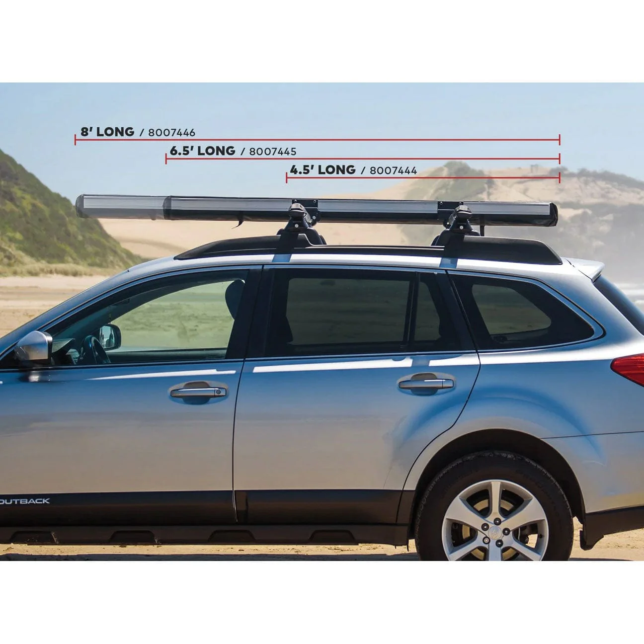 Yakima OverNOut 8 ft. Lightweight Rooftop Awning - Image 4